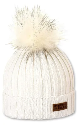 Immagine prodotto di Berretto da lana uniscex per neonati, confezione da 4, colore beige (ecru 908), taglia 47/49 (per bambine)