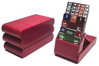 Immagine prodotto di HOT Games Bridge Bieding Box Set 4 pezzi pieghevole