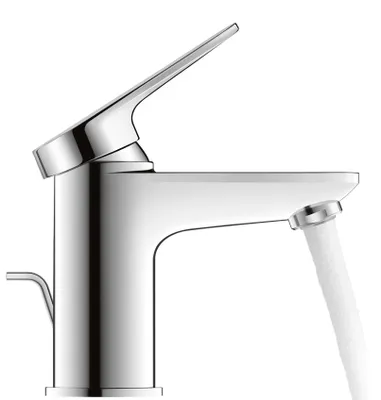 Immagine prodotto di Duravit Wave Mitigeur monocommandé pour lavabo S FreshStart, avec garniture découlement, saillie 95 mm, chrome brillant, WA1011001010, WA1011001010