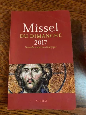 Image de Missel du dimanche 2017 Année a 2016