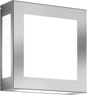 Produktbild von CMD 42/LED Wandleuchte aus Edelstahl IP44 Opalglas LED 12W 3000K warmweiß