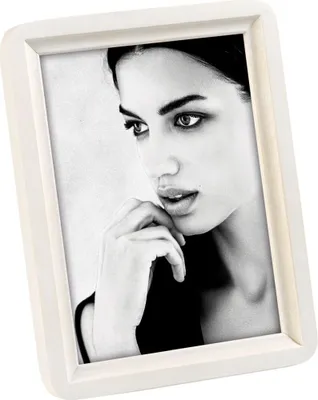 Image de A1068 Mascagni Cadre photo en bois 13x18 cm blanc