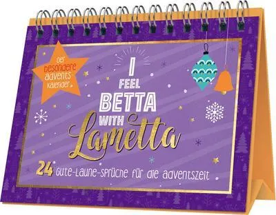 Immagine prodotto di I feel betta with tinsel | 24 frasi di buon umore per il periodo dell'Avvento