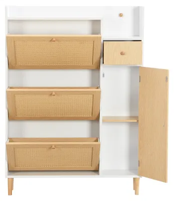 Produktbild von Schuhschrank - Schuhaufbewahrung - Schuhregal - Schuhkabine - Schuhmodul - Platzsparend - Robust