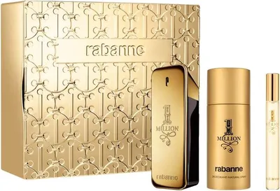 Produktbild von Paco Rabanne 1 Million Giftset Edt Spray 100 ml/Deo Spray 150 ml/Edt Travel Spray 10ml 260 ml