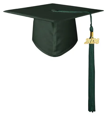 Produktbild von Matte Abschlussmütze mit Quaste (Jahrgang 2026), verstellbarer elastischer Unisex-Abschlusshut für High School, Middle School und College