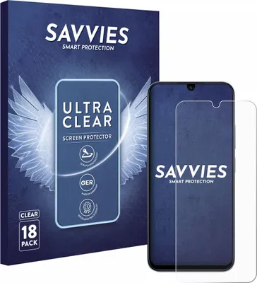 Produktbild von 18x Für Xiaomi Poco C85 Schutzfolie Savvies Displayschutz Display Schutz Folie Klar Transparent