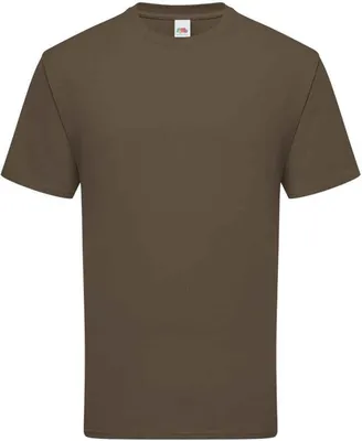 Produktbild von Fruit Of The Loom Herren Premium T-Shirt PC3033 (L) (Dunkelbraun)
