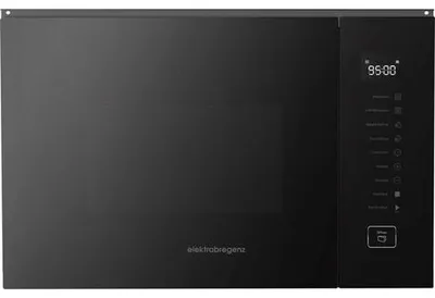 Immagine prodotto di Elektrabregenz MWG 7555 BG, da incasso, forno a microonde con grill, 25 litri, 900 W, display integrato, con piatto rotante, controllo touch