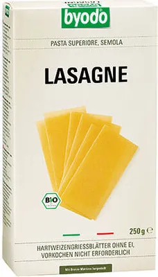 Produktbild von BYODO Lasagne semola 250 g