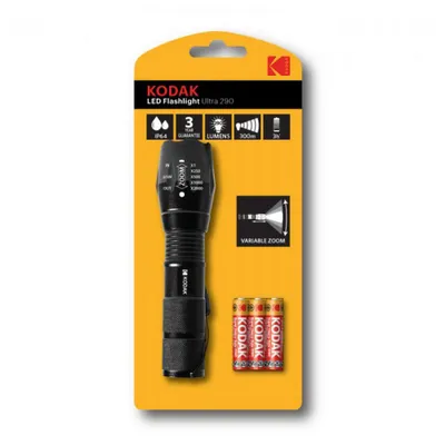 Obrázok produktu pre Kodak Ultra 290 Čierny ručný LED baterka