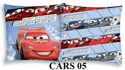 Produktbild von Faro Kissenbezug Cars McQueen Baumwolle 40x40 cm