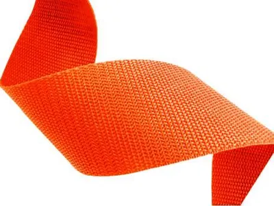 Obrázek produktu pro Popruh polypropylenový 25mm oranžový, galanterie, metráž / 1 m