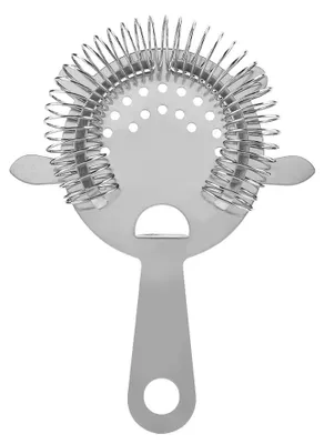 Cocktailseier aus Edelstahl 304, Barsieb, 15 x 11,4 cm
