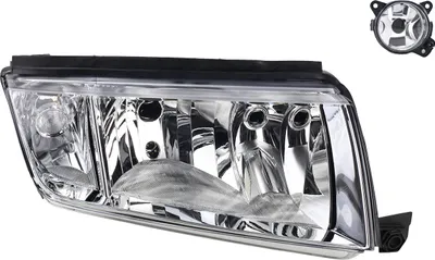 Immagine prodotto di Johns, Fari alogeni compatibili con Skoda Fabia 6Y 09/99-03/08 H7 H3 Re. + fendinebbia. 6Y1941016H 6Y1941016C 6Y1941016 7H0941700C 7H0941700B 7H094170