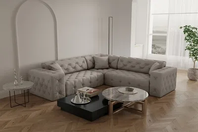 Produktbild von Kaiser Möbel Ecksofa Corner Eckcouch CLOUD stilvol viele farben Perle