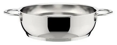 Image de Cocotte Lagostina Deliziosa à 2 poignées en acier inoxydable 18/10 avec fond Lagoseal Plus, 26 cm