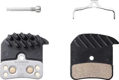 Produktbild von Shimano scheibenbremsbeläge Deore XT H03C schwarz/silber 4-teilig