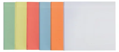 Produktbild von FRANKEN Selbsthaftende Moderationskartenn Quadrat, 105 x 95 mm, sortiert, 100 St