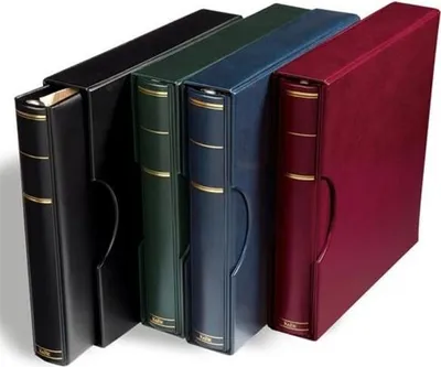 Produktbild von KABE Ringbinder APOLLO, inkl.Schutzkassette, rot Rot