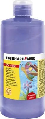 Produktbild von Eberhard Faber Fingerfarbe 500 ml Flasche pearl-lila