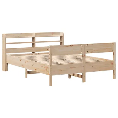 Obrázek produktu pro vidaXL Postel z masivu bez matrace 150x200 cm borovice