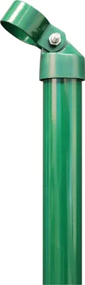 Produktbild von Alberts Strebe | zinkphosphatiert, grün kunststoffbeschichtet | Länge 1500 mm | Streben-Ø 34 mm | Schellen-Ø 34 mm