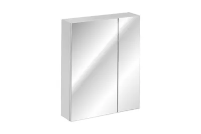 Image de Armoire miroir mural - 60 x 16 x 75 cm - Cuba White