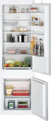 Produktbild von Siemens iQ100 KI87V5SE0, 270 l, SN-ST, 35 dB, 3,2 kg/24h, E, Fresh Zone Fach