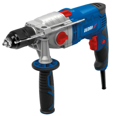Produktbild von Schlagbohrmaschine 1100W, zwei Geschwindigkeiten, Metall-Schlüssellochbohrfutter 13mm
