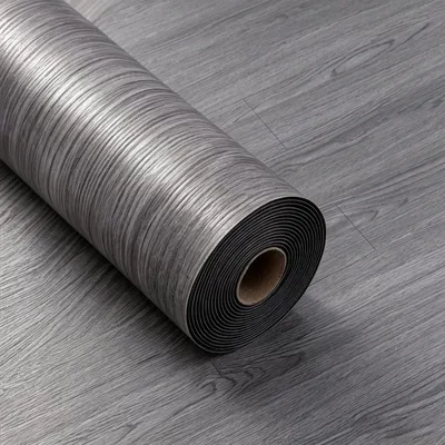 Image de Revêtement de sol en PVC adhésif imitation bois