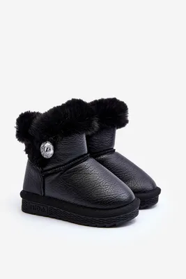 Produktbild von Gefütterte Schneestiefel mit Pelz Schwarz Bessie 20