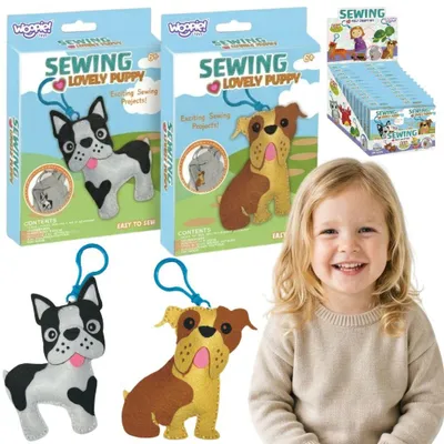 Produktbild von Woopie DIY-Schlüsselanhänger-Nähset für Kinder