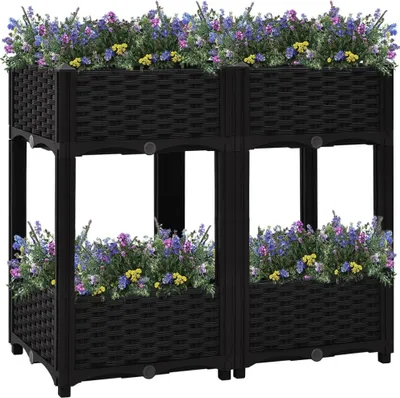 Obrázok produktu pre The Living Store Hochbeet 80x40x71 cm Polypropylén