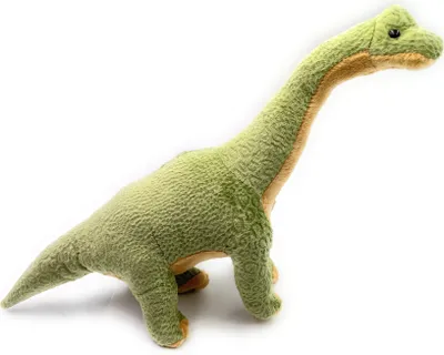 Image de Onwomania Peluche Tissu Animal Brachiosaurus Dino Dinosaure 38cm Vert