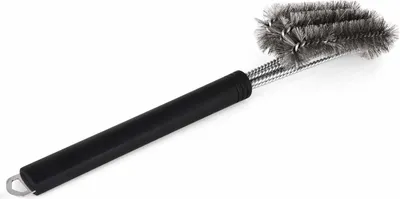 Image de Brosse à 3 têtes pour barbecue / plancha