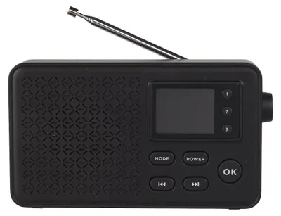 Produktbild von DENVER DAB-57 - Tragbares DAB-Radio - 10 Watt - Schwarz (111111000630)