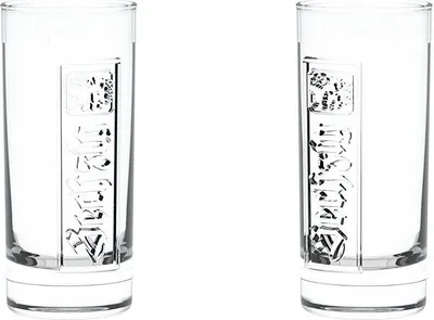 Produktbild von TSV 1860 München Schnapsglas Sechzig Relief 2er-Set