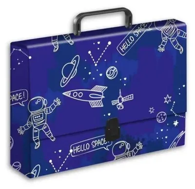 Zdjęcie produktu dla Teczka z rączką A4 kosmos PENMATE
