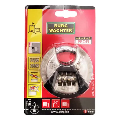 Obrázek produktu pro BURG WÄCHTER 39901 Visací zámek BURG WÄCHTER Kruh 23