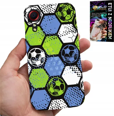 Produktbild von Etui Für Samsung Galaxy Xcover 5 - Fussball Rücken Design Fussball Etui