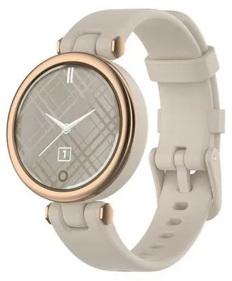 Produktbild von By Qubix Silikonarmband - Sandgrau - passend für Garmin Lily