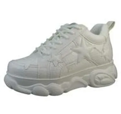 Image de Buffalo Dames Faible Sneaker CLD Corin PD00016130 blanc
