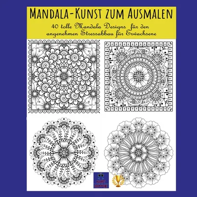 Produktbild von Mandala-Kunst zum Ausmalen
