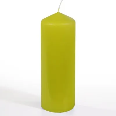 Produktbild von Stumpenkerze Ø 70 mm · 200 mm kiwi