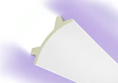 Produktbild von LED Profile aus Polyurethan- Indirekte Beleuchtung mit Stuckleisten, leicht & lichtundurchlässig - (2 Meter KF703) Dekoration Ecken Spot Innen Winkelleisten
