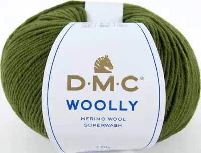 Zdjęcie produktu dla Wełna DMC „Woolly” z merynosów – 100% wełna australijska, nr 488 (kolor 82)