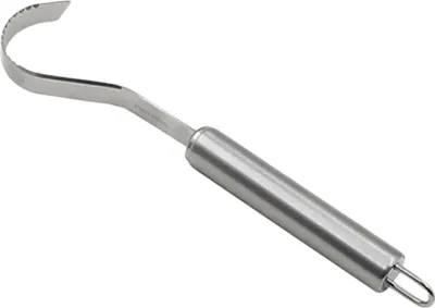 Produktbild von Käseschneider aus Edelstahl mit langem Griff, Käse- und Schokoladenreibe, Schneidewerkzeug, Silber