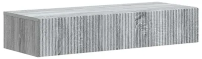 Obrázok produktu pre Nástenný bočný stôl Sivá sonoma 87,5 x 34,5 x 17 cm