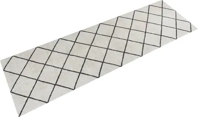 Produktbild von Küchenteppich Waschbar Quadrat 60x180 cm Samt